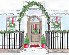 KAM494 - Christmas Door - 16x12