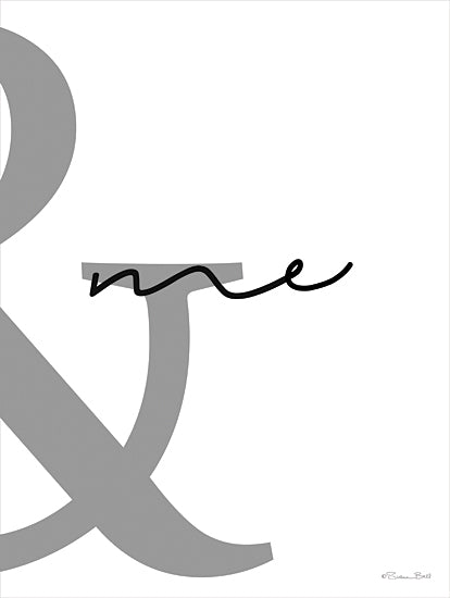 Susan Ball SB1335 - SB1335 - You and Me B - 12x16 Inspirational, & I, Typography, Signs, Textual Art, Wedding, Couples, Spouses, Diptych from Penny Lane