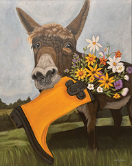 AJ242 - Donkey Shenanigans    - 12x16