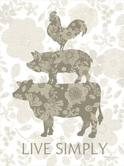 ALP2804 - Life Simply Farm Animals Stack - 12x16