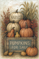 ANT173 - Pumpkins for Sale - 12x18