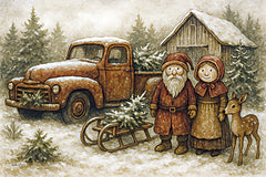 ANT179 - Old-Fashioned Christmas - 18x12