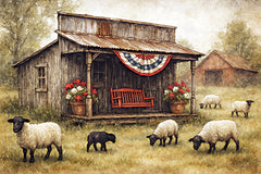 ANT196 - Country Cottage - 18x12