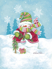 ART1379 - Happy Holidays Snowman - 12x16
