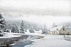 AS467 - Frozen Stream - 18x12