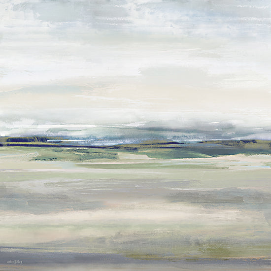 Amber Sterling AS512 - AS512 - Horizon's Edge II - 12x12 abstract landscape, water reflections, minimal horizon from Penny Lane