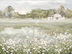 AS525 - The Pond's Floral Embrace - 16x12