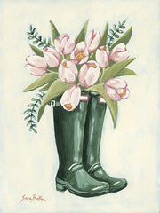 BAKE362 - Tulips in Rainboots 1 - 12x16