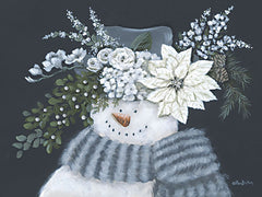 BR603 - Floral Snowman I - 16x12