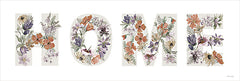 CIN4373 - Floral Home Sign - 18x6