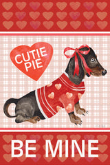 CIN4582 - Be Mine Dachshund - 12x18