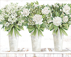 CIN4591 - Bow-Tied Blooms in Green - 16x12