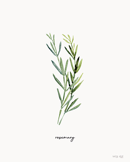Cindy Jacobs CIN4709 - CIN4709 - Rosemary Herb - 12x16 rosemary, rosemary sprig, fresh rosemary, needle leaves, culinary herb, green herb, watercolor botanical, hand painted herb study, kitchen ingredient, garden herb, aromatic herb, white background, minimal herb art, farmhouse kitchen print, simple greenery, cooking herb, botanical illustration, organic food decor, herb label, Mediterranean herb, fresh picked rosemary from Penny Lane
