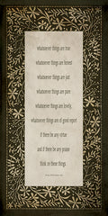 CIN4765 - Think on These Things - 9x18
