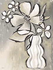 CTD327 - Café Au Lait Floral II - 12x16