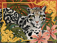 CTD331 - Clouded Leopard - 16x12