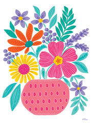 CTD348 - Pink Potted Flowers - 12x16
