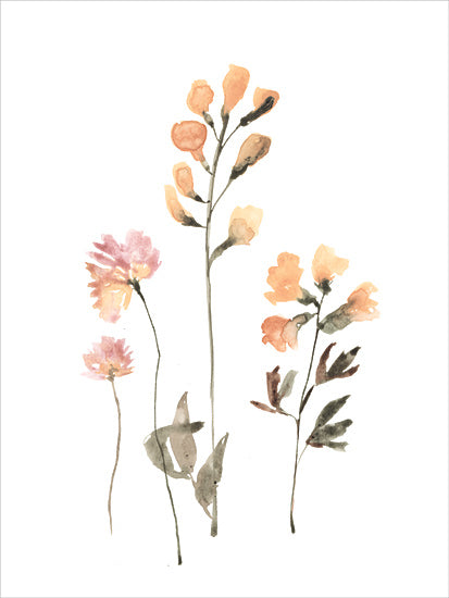 Dogwood Portfolio DOG326 - DOG326 - Sunny Botanical - 12x16 wildflowers, delicate blossoms, artistic rendering, soft color palette, watercolor painting, rustic floral, nature-inspired art, botanical from Penny Lane