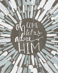 DOG344 - Oh Come Let Us Adore Him - 12x16