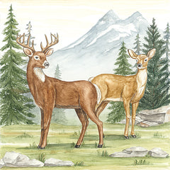 DS2399 - Two Deer in Forest - 12x12