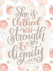 DUST1200 - Strength and Dignity - 12x16