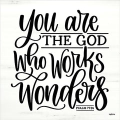 DUST1266 - You are the God Who Works Wonders - 12x12