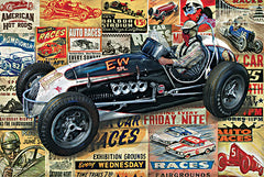 ED504 - Vintage Stock Car Racing II - 18x12