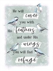 ET441 - He Will Cover You - 12x16