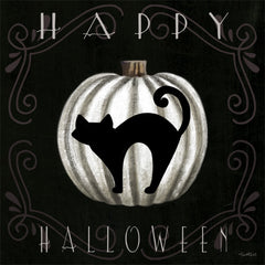 ET444 - Happy Halloween Black Cat - 12x12