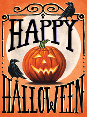 ET445 - Happy Halloween Jack O'Lantern - 12x16