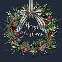 ET495 - Merry Christmas Wreath - 12x12