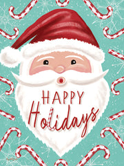 ET510 - Happy Holidays Candy Cane Santa - 12x16