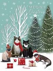 ET517 - Christmas Cats - 12x16