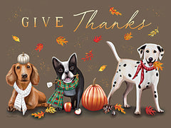 ET643 - Give Thanks Dogs - 16x12