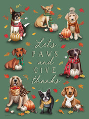 ET683 - Let's Paws and Give Thanks - 12x16