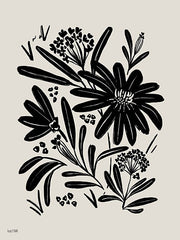 FEN1281 - Ink Blooms II - 12x16