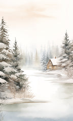 HK327 - Winter Getaway    - 12x18