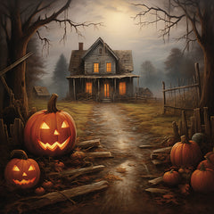 HK332 - Jack-o'-Lantern Glow    - 12x12