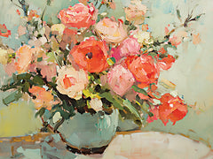 HK376 - Blushing Blooms   - 16x12