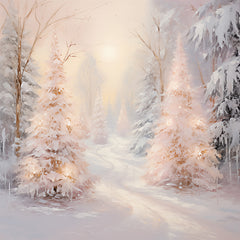 HK396 - Golden Hour in Winter    - 12x12