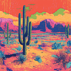 HK427 - Bright Desert  - 12x12