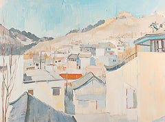 HK543 - Pastel Cityline - 16x12