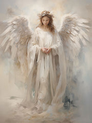 HK651 - Peaceful Angel - 12x16