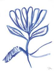 JM649 - Blue & White Single Flower - 12x16