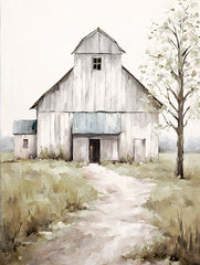 JO109 - White Barn   - 12x16