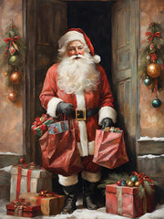 JO193 - Santa's Gifts    - 12x16