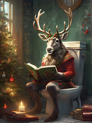 JO194 - Oh Deer    - 12x16