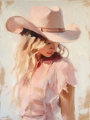 JO274 - Pink Cowgirl - 12x16