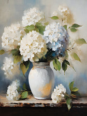 JO294 - Wispy Hydrangeas - 12x16