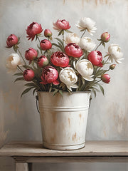 JO346 - Bucket Full of Blooms II - 12x16